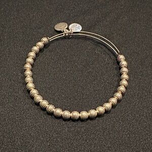 Alex and Ani Silver Beaded Bracelet